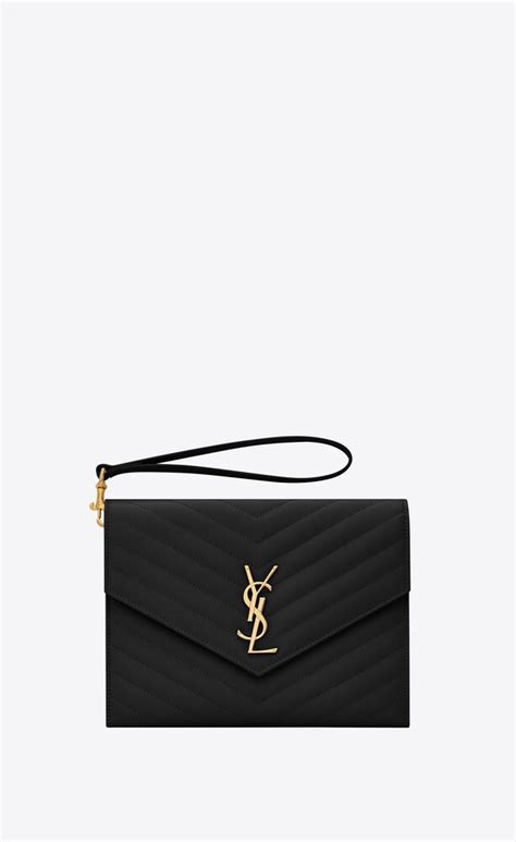 ysl grain de poudre matelasse|Saint Laurent Cassandre Matelassé Flap Pouch In Quilted Grain .